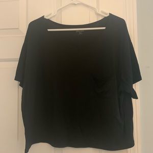 Juniors Mudd black short sleeve top